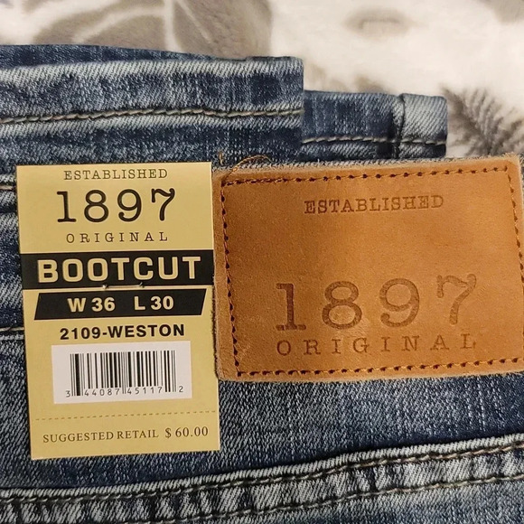 1897 Original 2109-Weston Jeans. NWT - Picture 3 of 8